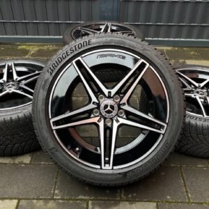 Jeu de roues d'hiver Mercedes 18 pouces