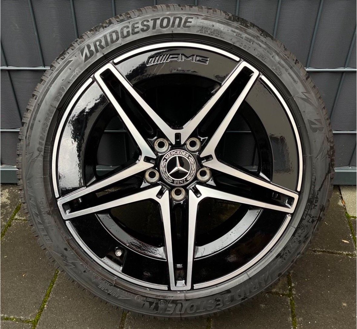 Jeu de roues d'hiver Mercedes 18 pouces – Image 5