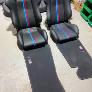 sièges Recaro en cuir véritable avec banquette arrière assortie pour la BMW E 34