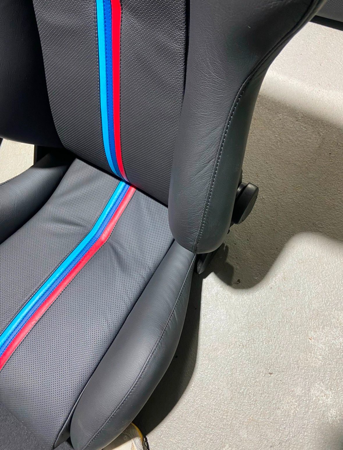 sièges Recaro en cuir véritable avec banquette arrière assortie pour la BMW E 34 – Image 6
