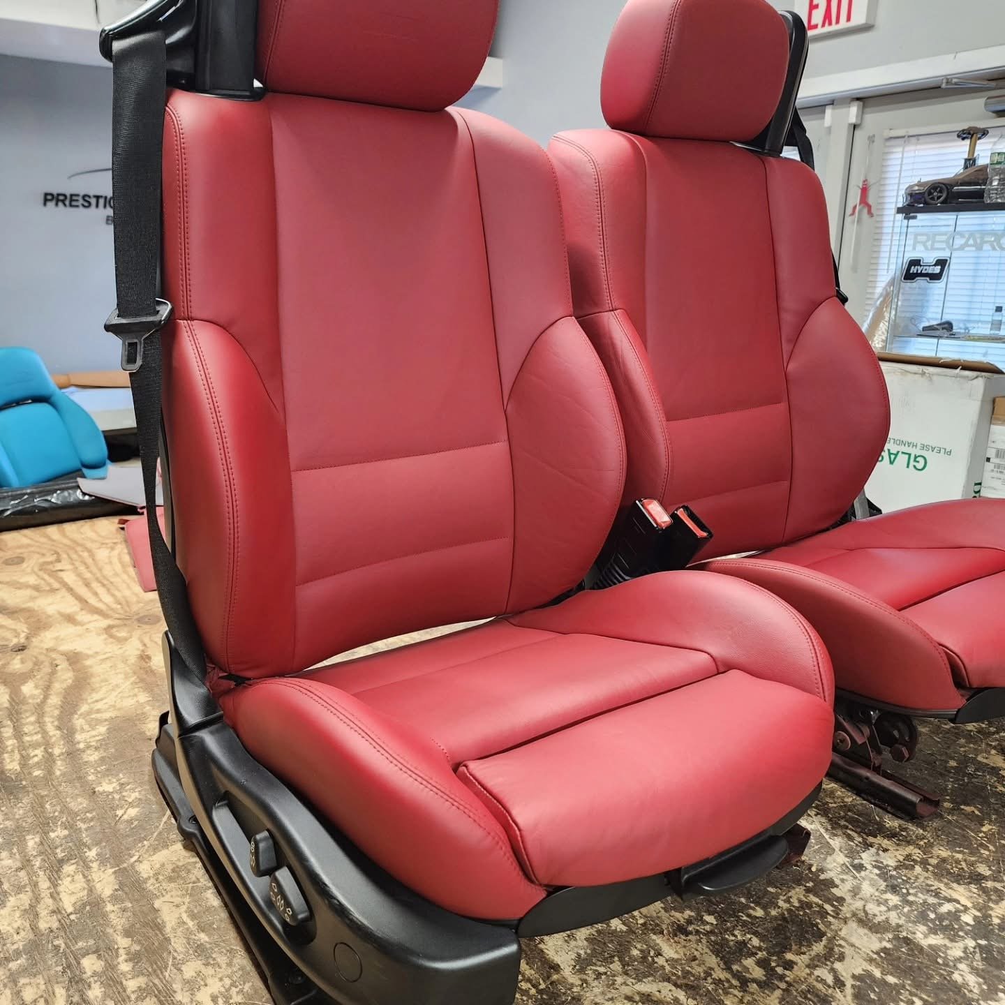 Intérieur rouge imola e46 m3 – Image 4