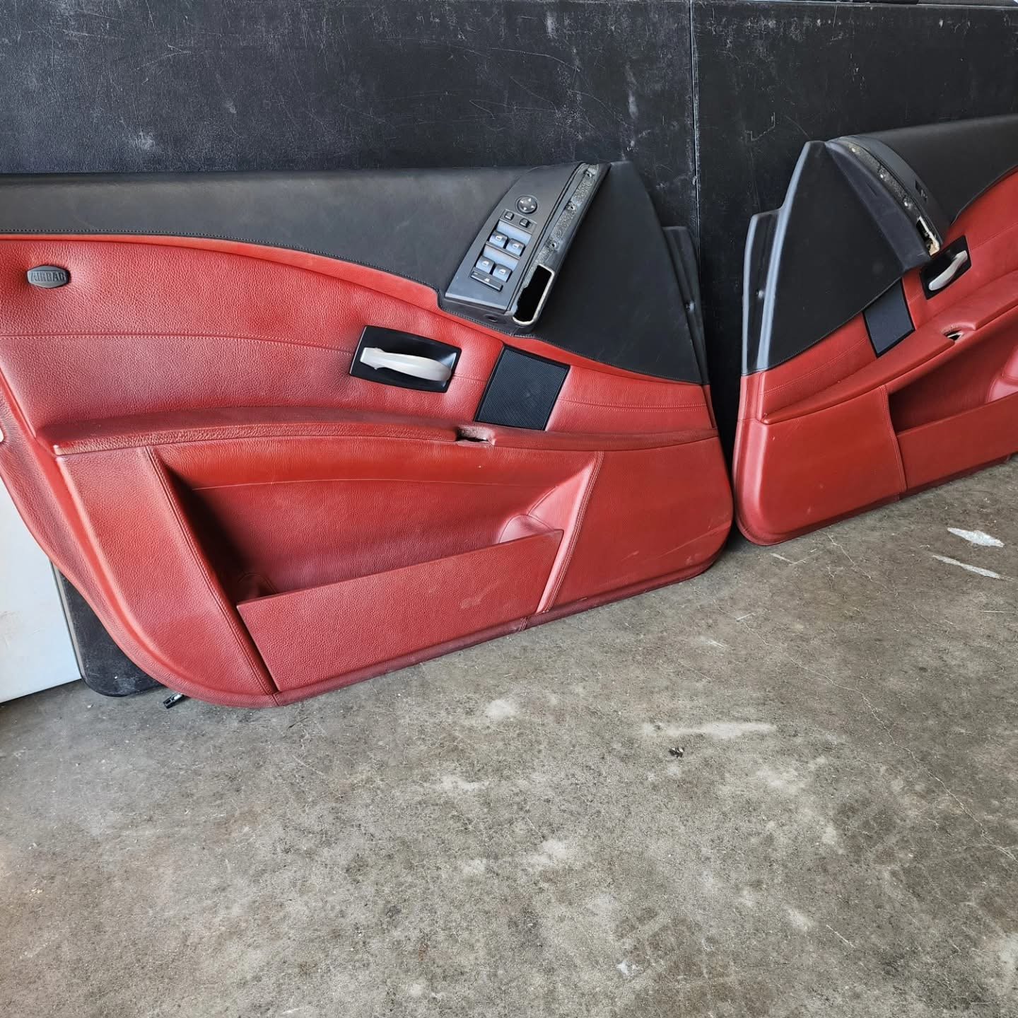E60 M5 Indianapolis Red Leather Interior – Image 6