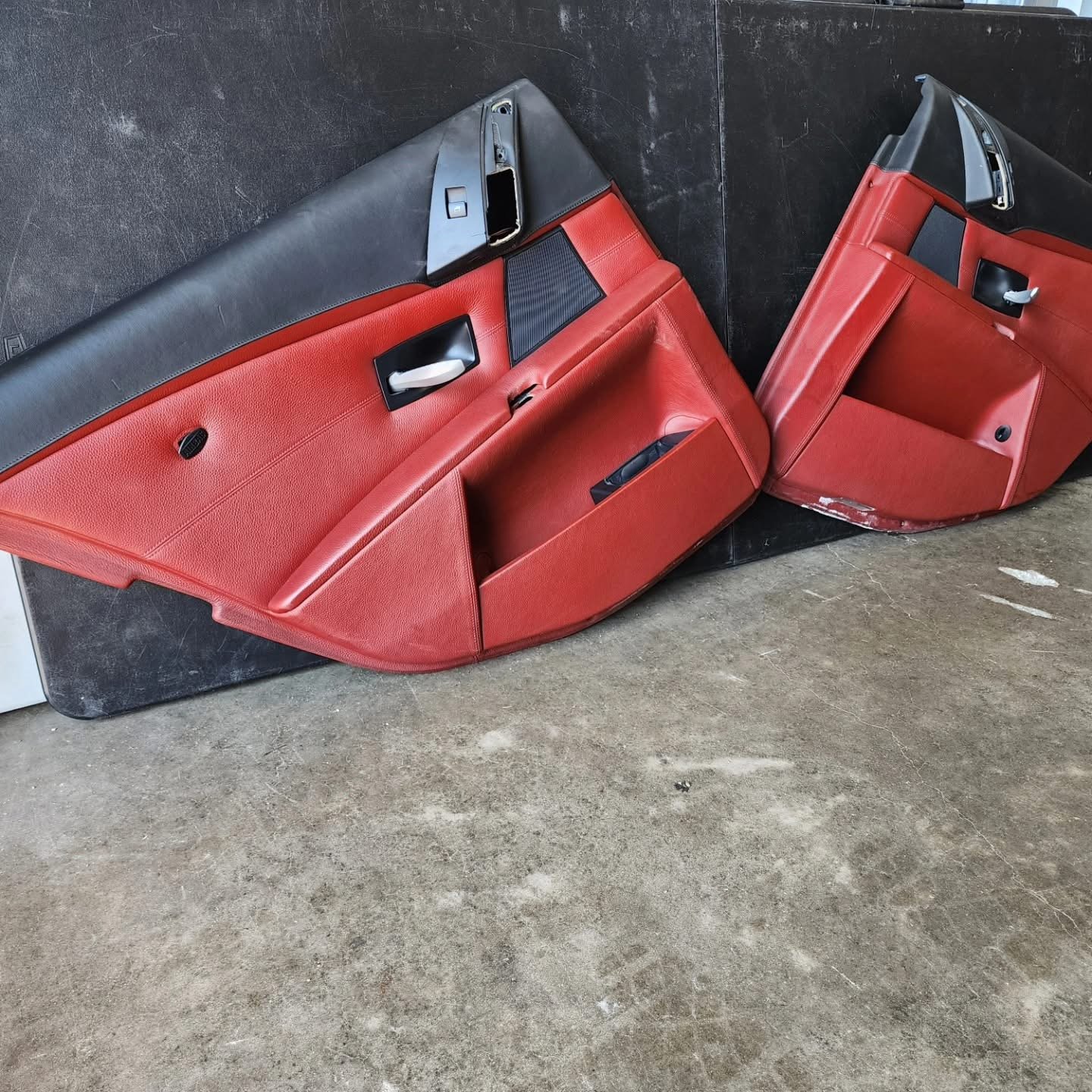 E60 M5 Indianapolis Red Leather Interior – Image 7