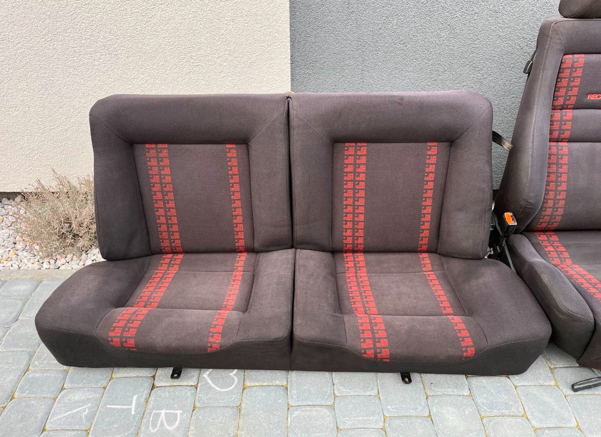 Sièges Recaro Cabriolet Sportline Golf 1 Mk1 – Image 2